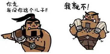 魔兽世界表情包当老爸要把你赶出门全系列
