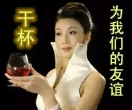 为我们的友谊干杯,国外的中老年表情包长啥样丨夜听双语
