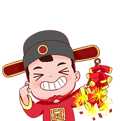 万科吉祥物卡通形象吉祥物设计微信表情包gif设计
