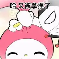 最近很火的兔子表情包
