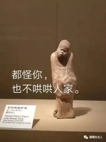 哈哈哈哈哈,雕像加上一句话,全tm变成表情包了
