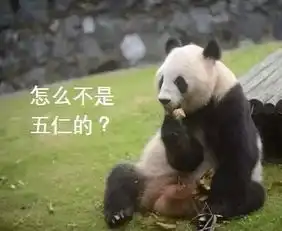 这只萌神附体的熊猫,居然只有87个人关注
