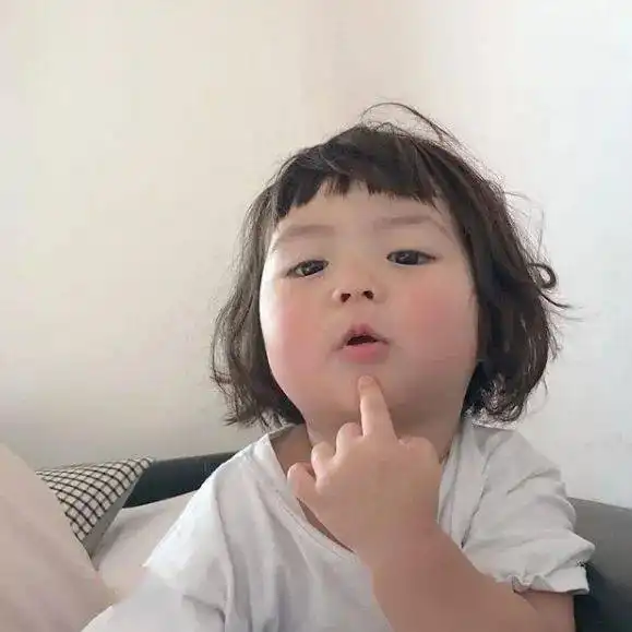 你的微信表情包女孩长大了这回她带着妹妹一起圈了41w粉
