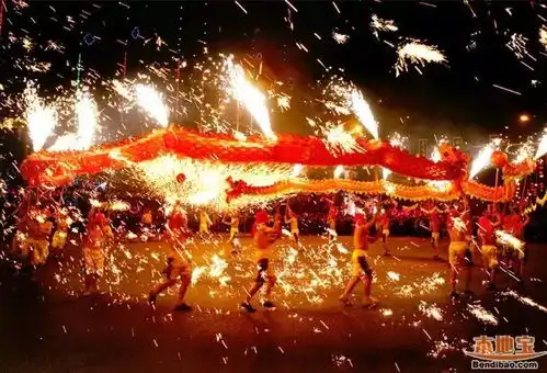 盐湖龙灯舞

