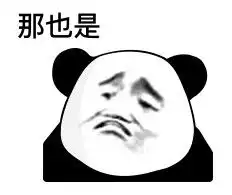 熊猫头表情包来了呀
