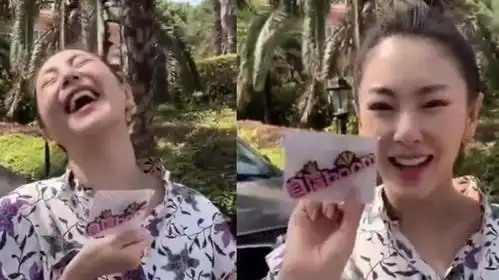 御姐形象不再张雨绮获粉丝赠送应援发夹,超甜回应少女心十足
