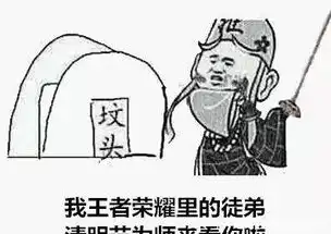 王者荣耀清明节之有趣表情包,以后打王者荣耀你得走点心了
