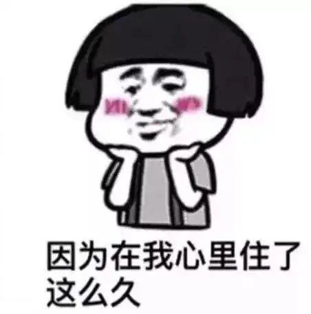 出来交房租了,因为在我心里住了这么久撩妹撩汉表情包
