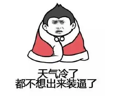 天气冷斗图表情包手冷,没啥事别给我发消息
