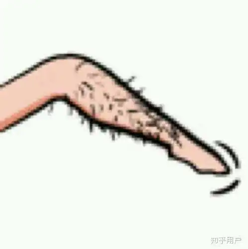 表情男生看到有腿毛的女生是什么感受表情
