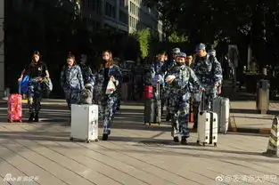 组图王俊凯军训照曝光一身迷彩军装表情认真严肃
