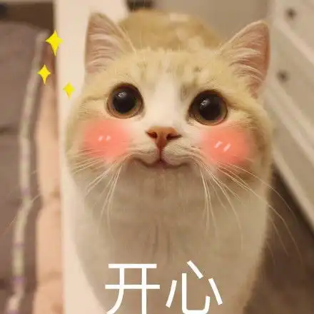 微笑喵星人表情包无水印