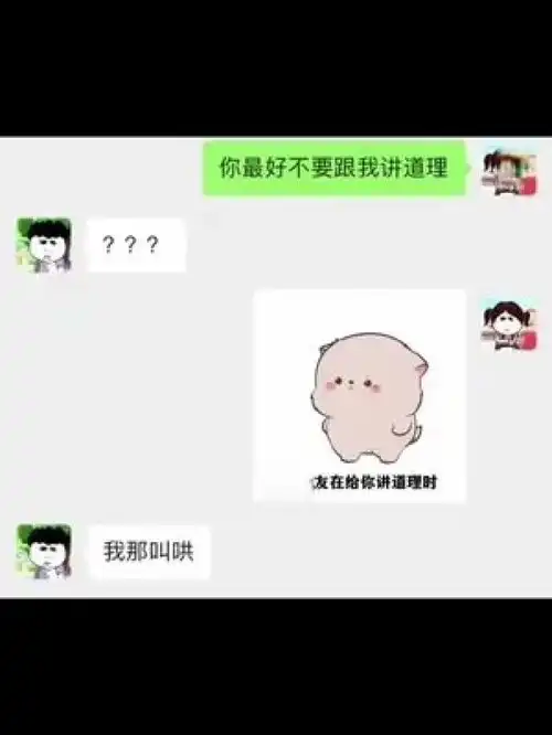 你最好不要跟我讲道理看一遍笑一遍表情包套路表情包艾特你想艾特的人
