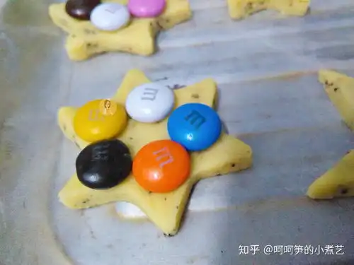 星星曲奇饼干,这个圣诞让我为你许个愿,愿你的生活缤纷多彩
