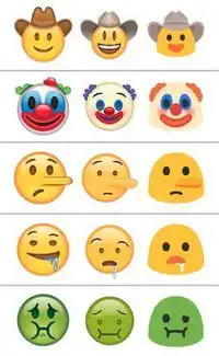 unicode9今年新增的emoji表情包中包括了一只狐狸和小丑
