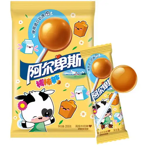阿尔卑斯经典棒棒糖多规格多种口味20支包抖音同款休闲零食批发
