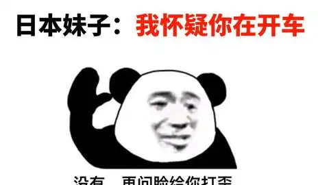 当沙雕表情包传到日本,日本人你会不会开车啊别小看开车啊
