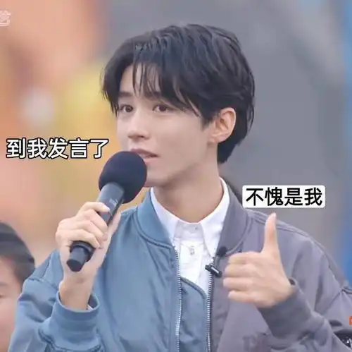 王俊凯饭制表情包一则王三岁半俊凯上线
