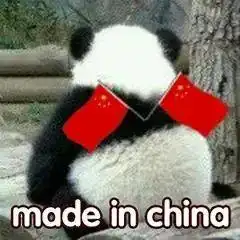 超可爱的熊猫表情包
