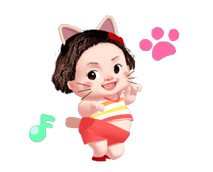 3d小女孩傲娇动态表情包拿去吧你
