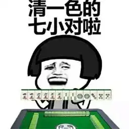 打麻将搞笑表情包

