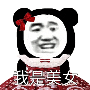 熊猫头表情包i你五一加班,而我到处玩同学
