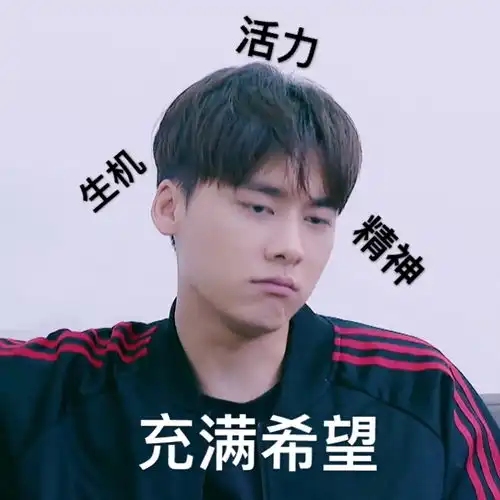 国庆开工第三天李易峰表情包来打气
