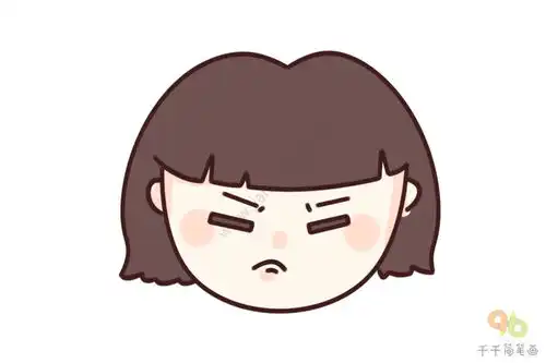 人物表情包简笔画大全简单一学就会
