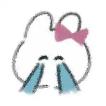 可爱兔兔头像表情包
