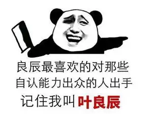 叶良辰是谁为何爆红叶良辰个人资料表情包完败网红尔康
