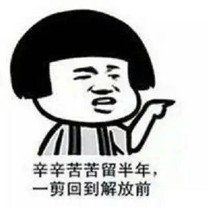 我要剪头发了的表情包
