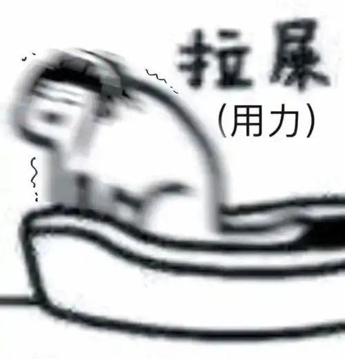 在吗一起拉屎表情包
