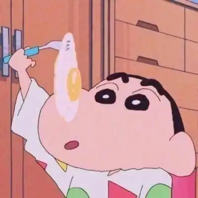 蜡笔小新吃货图片蜡笔小新吃零食吃面表情包图片

