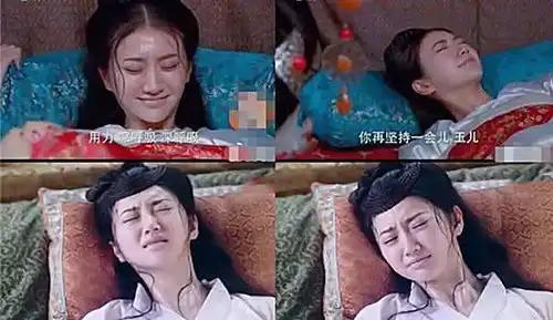 同样是生孩子杨幂面无表情景甜太搞笑,唯有她最逼真
