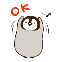 灰色小企鹅表情包
