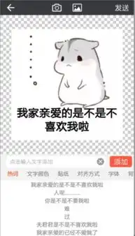 求助谁有小仓鼠老公老婆表情包
