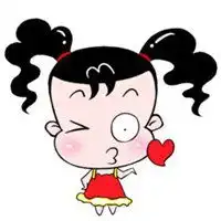搞笑飞吻图片表情包微信头像图片大全
