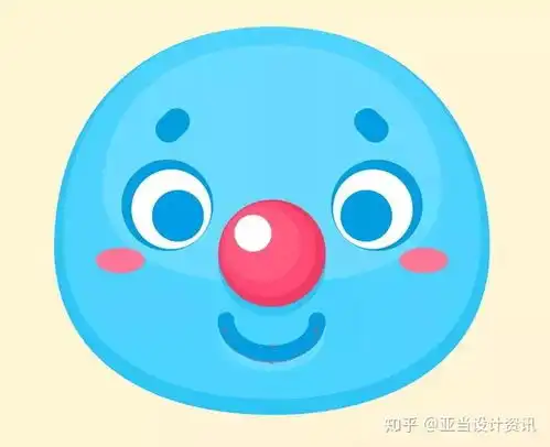 一日一学2设计绘制敲可爱的蓝色驯鹿头像表情
