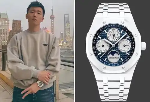 言出必行张康阳为国米拉来金主,心情大好戴百万名表,高调炫富
