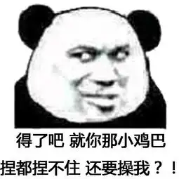 日常斗图必备熊猫头表情包大全
