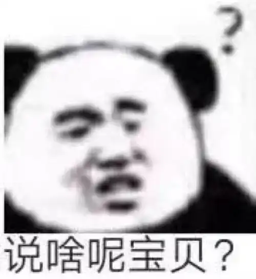 熊猫头表情包i我来了姐妹
