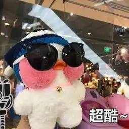 一组玻尿酸鸭表情包
