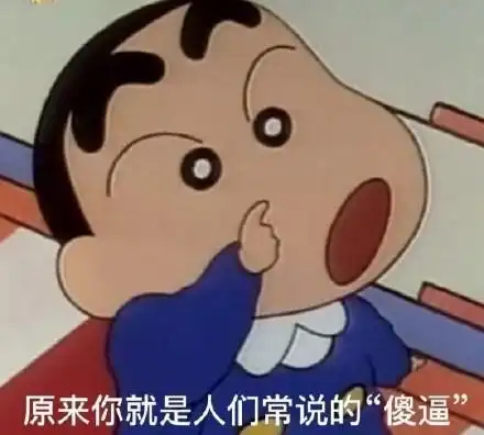 蜡笔小新表情包合集原来你就是人们常说的傻x
