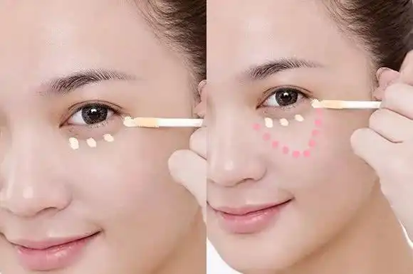表情专业彩妆师遮瑕大全熊猫眼痘痘肌法令纹都帮你解决了表情
