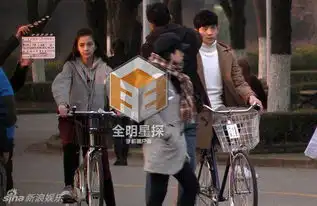 组图井柏然angelababy校园拍戏重组cp
