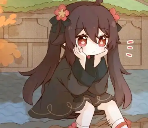 原神胡桃表情包91张无水印
