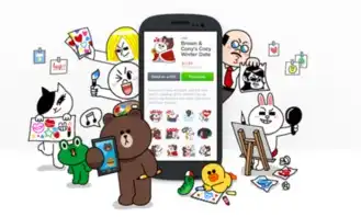 line自制贴纸服务lcm年收4.62亿元
