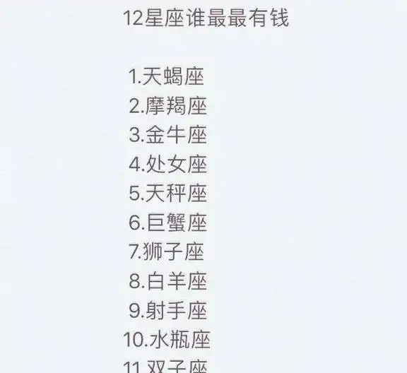 12星座最佳老婆排行,12星座男生看真爱的表情
