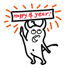 牛年微信表情包happy牛
