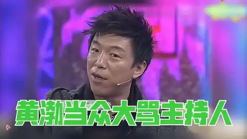 黄渤当众大骂主持人,全程不带脏字却字字扎心不愧是公认高情商
